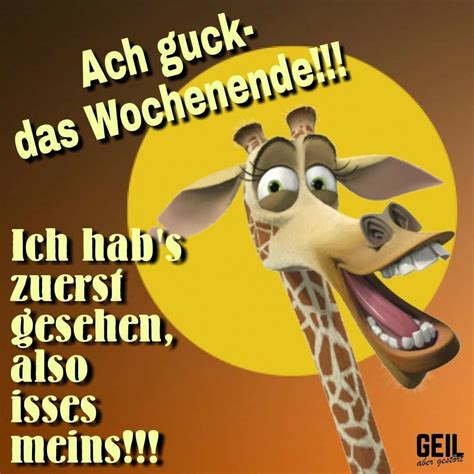 spruch wochenende lustig